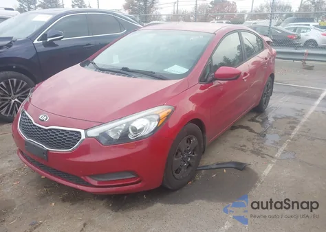 2016 Kia Forte Lx from USA, damaged, VIN KNAFK4A62G5586113